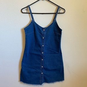 Vintage Denim Dress Mini